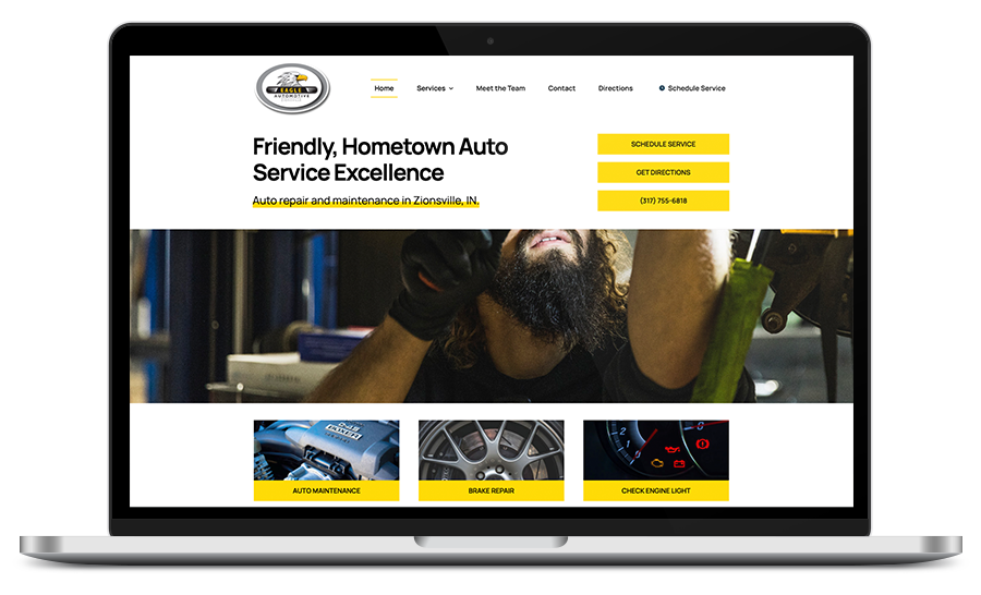 Eagle Auto Website Design
